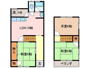 山正住宅の物件間取画像